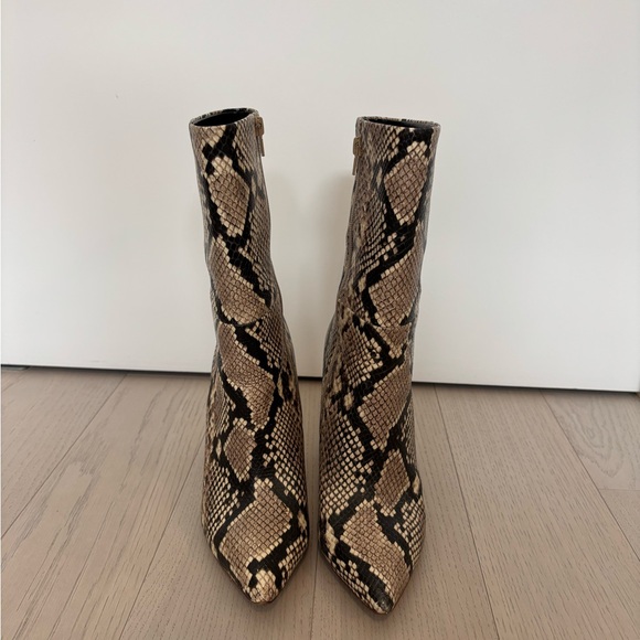 Snake Skin Booties -SIZE 10 - Picture 3 of 5